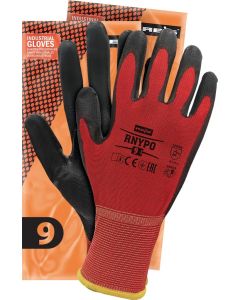 RNYPO CB gloves, red-black, size 09